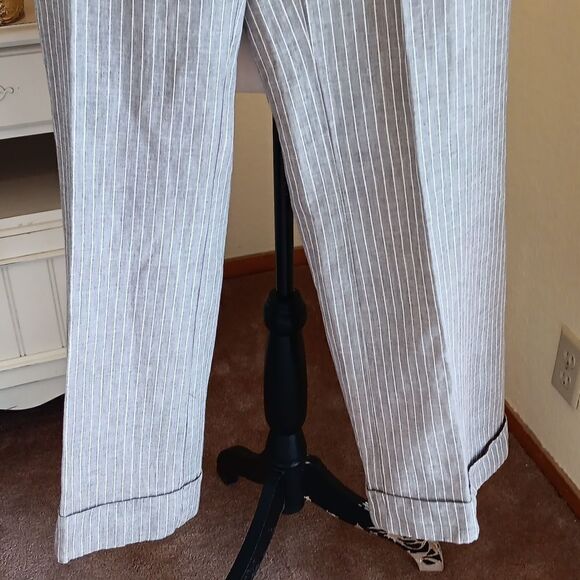 Michael Michael Kors Pin-Striped Pants - Picture 3 of 9